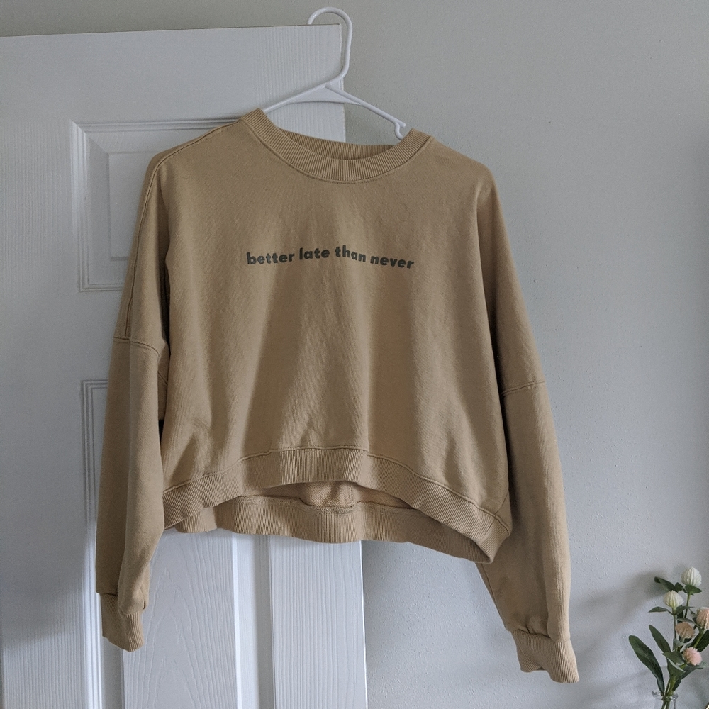 Cotton on crop sweater